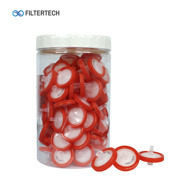 Filtertech PTFE Hydrophobic Syringe Filters, 25mm Diameter, 0.45um Membrane